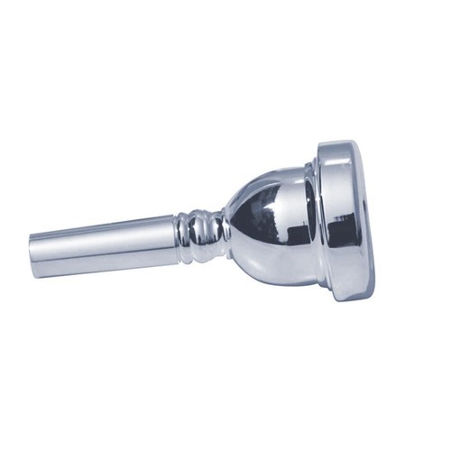 Polished silver trombone - polished,