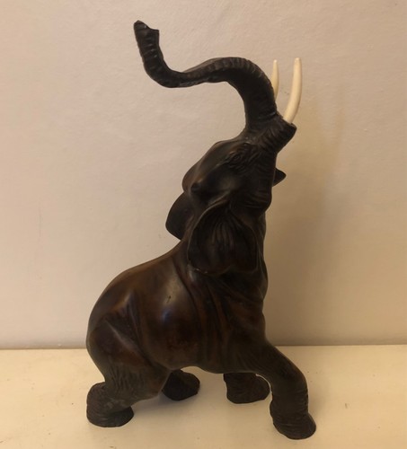 Bronze effect resin - , elephant