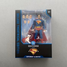 McFarlane Toys - Superman - Deluxe Theatrical Edition - Superman & Krypto Figure