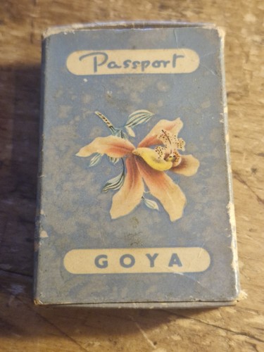 Vintage 1950s goya - vintage, passport