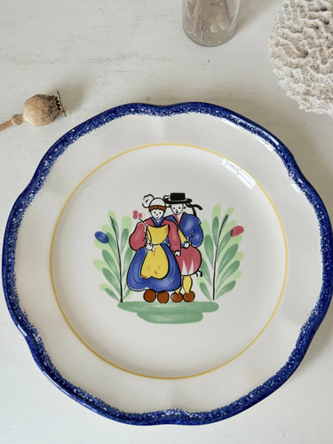 Vintage french ceramic serving - french,