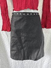Primark Black Studded Skirt UK
