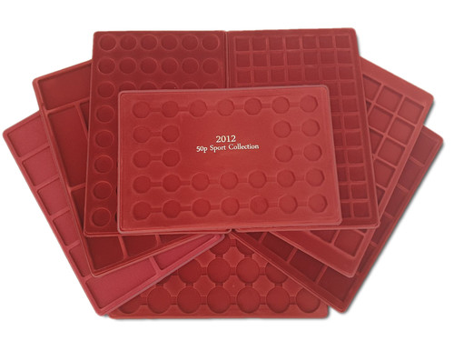 Coin tray collection - coin, display