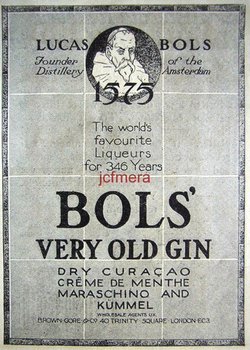 Bols very old - 'very, gin'