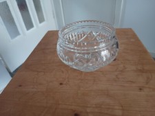 4 Inch Wide Cut Glass