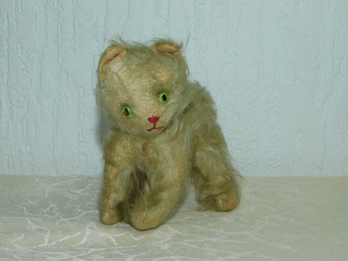Antique cat probably steiff - antique,