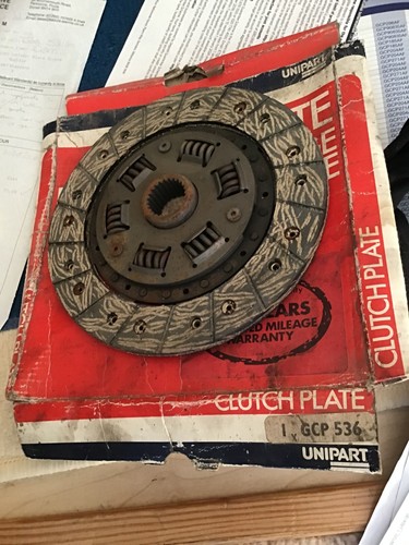 Clutch plate datsun140j - clutch,