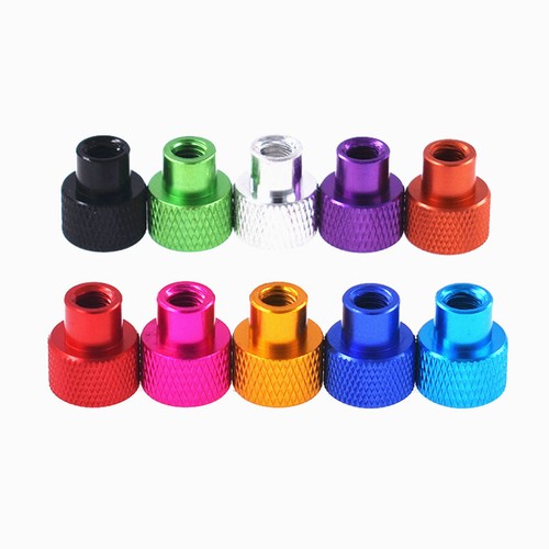 Knurled thumb nuts - thumb, nuts 6#-32unc