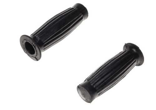 Pair rubber grip handlebar