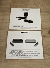 Bose Lifestyle user manuals V35 V25 T20 235 Home System setup guide operating