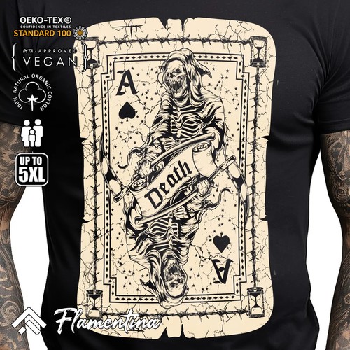 Grim reaper mens tshirt - reaper,