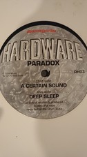 Hardware Paradox A Certain Sound Dnb 12 Inch Vinyl