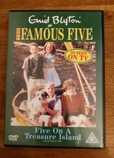 DVD - Enid Blyton Famous Five Treasure Island Parts 1-2 Complete Series PAL UK 