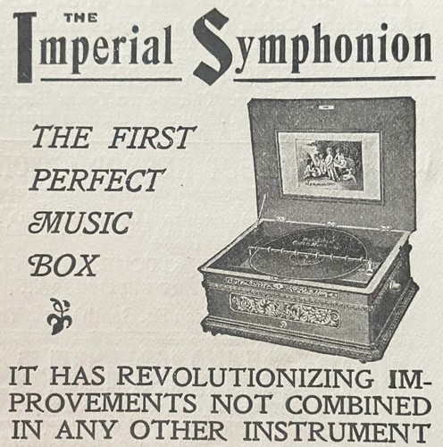 The imperial symphonion music - the,