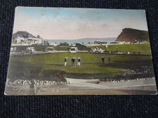 Teignmouth Bowling Green Postcard - 106074
