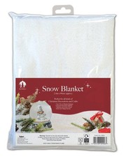 CHRISTMAS FAKE SNOW BLANKET