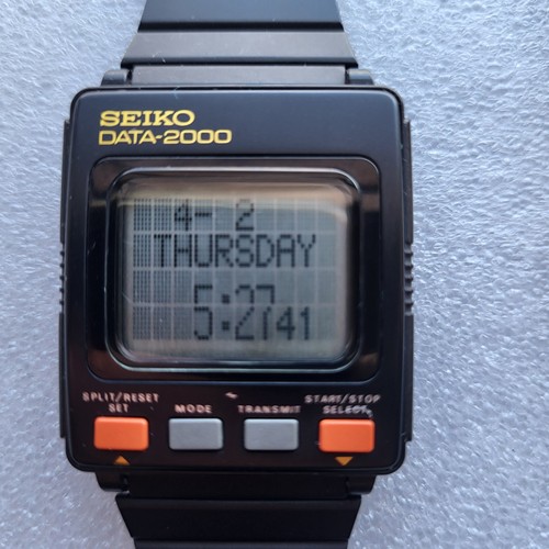 Rare vintage seiko data - rare, 2000