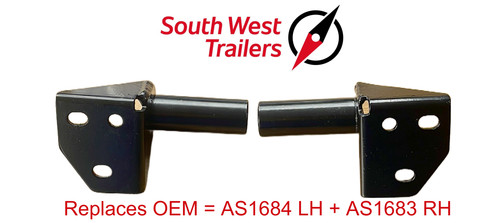 Front ramp hinge - front,