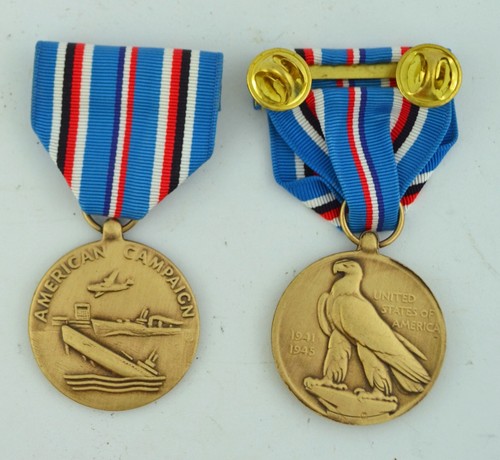 Wwii american campaign medal - american,