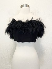 Showpo NWT Crop Top Faux