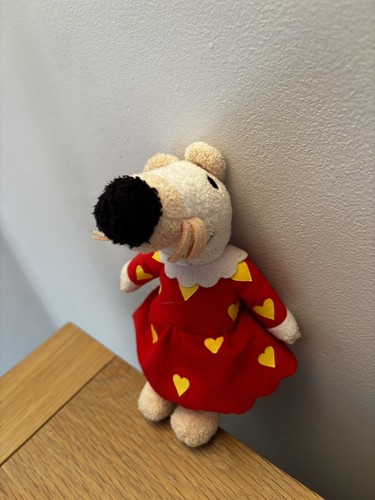 Maisy mouse red - heart, dress