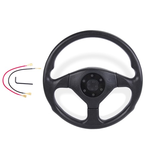 Universal 36cm racing steering - 36cm,