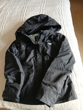 Ladies Black Hollister Jacket. Short Style Size M. Good Condition