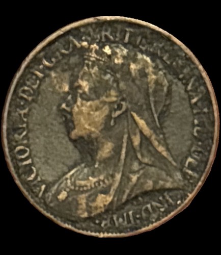 1898 queen victoria farthing - 1898,
