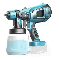 Cordless Paint Sprayer Compatible with Makita 18V Battery, Fence Paint Sprayer