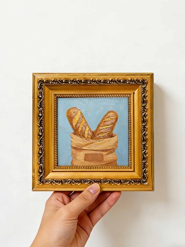 Baguette bread sack kitchen - bread, ,kitchen