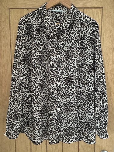 Nwot ladies black beige animal - black,
