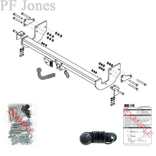 Pct towbar for mercedes - towbar,