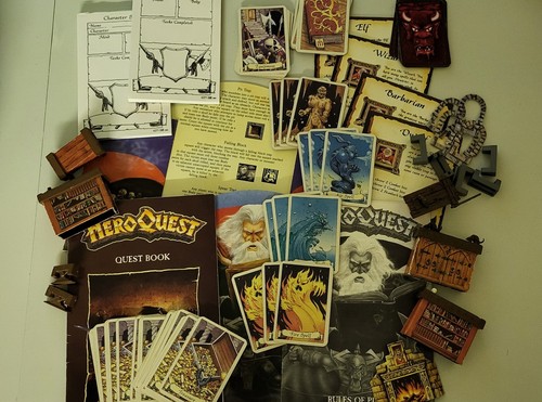 Vintage 1989 heroquest bundle - 1989,