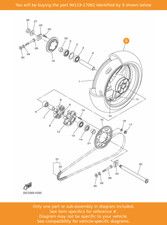 YAMAHA Tire (190/50 Zr17m/c