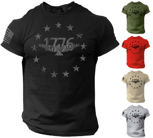 Usa 1776 distressed men - distressed,