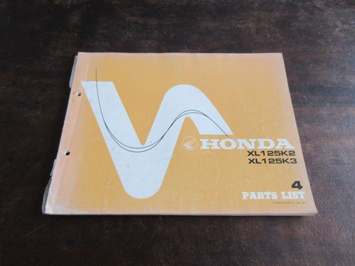 Honda xl125k2 xl125k3 1977 - xl125k3,