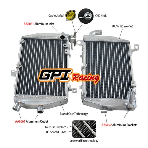Aluminum radiator for - aluminum,