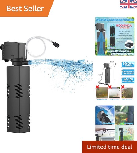 Powerful submersible aquarium - submersible,