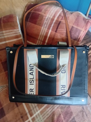 River island tote bag - river,