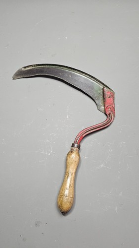 Antique garden sickle - antique,