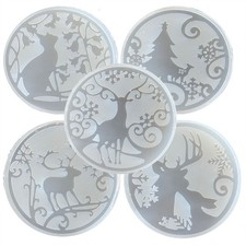 Silicone Coaster Resin Casting
