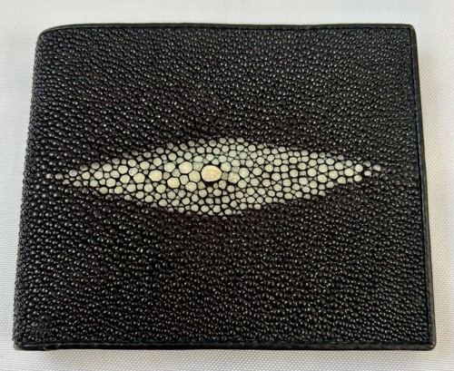100 genuine black stingray - 100%,