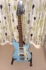 VINTAGE KENT (BY HAGSTROM) PB-24-G GUITAR. 1962 - 1964. SUPERB. RARE.
