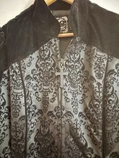 Killstar Velvet Brocade Long