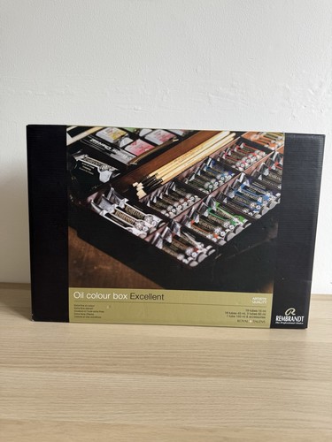 Rembrandt oil colour box - rembrandt,