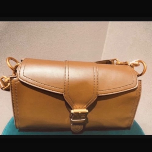 Cognac brown handbag - cognac,