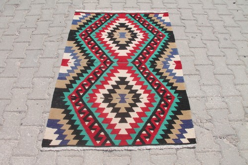 3x4 geometric vintage - 3x4,