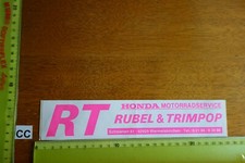 Old Sticker Motorcycle Moped