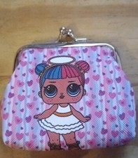 Little Girl Coin Purse Pink