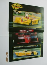 Guyson Bead Blast  Mario Andretti, Martin Bolsover and James Thomson Poster 